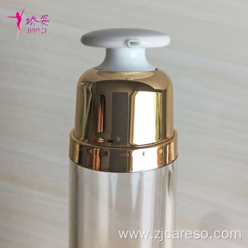 well Cosmetic Packaging Airless Pump Lotion Bottle Set